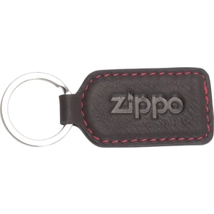 Kahverengi Deri Çakmak Anahtarlık Rüzgar Geçirmez Tasarım Hediye Seçeneği 6,5 x 3 x 0,5 cm