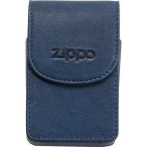 Leather Cigarette Case Blue Çakmak