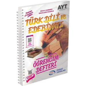 Murat Yayınları AYT Video Çözümlü T.dili ve Edebiyatı Öğrencim Defteri