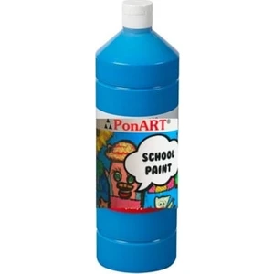 School Paint Okul Boyası 1000 Ml. Primier Mavi