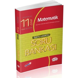 Editör Yayınları 11. Sınıf Matematik Özetli Lezzetli Soru Bankası