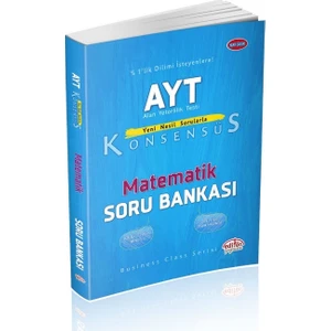 Editör Yayınları AYT Konsensüs Matematik Soru Bankası