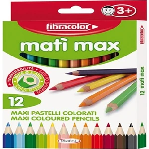 Mati Max Kalın Kuru Boya 12 Renk