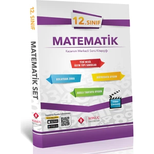 Sonuç Yayınları  12.Sınıf Matematik Kazanım Merkezli Soru Kitapçığı 2020