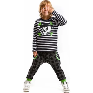 MSHB&G Erkek Çocuk Korsan Kafa Sweat-Pantolon Takım