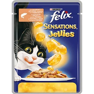 Sensations Somonlu ve Karidesli Yaş Kedi Maması 85 g 6 Al 5 Öde