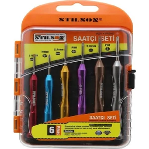 Saatçi Tornavida Seti 6'lı