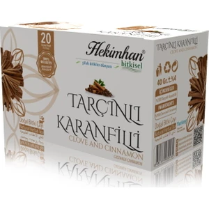 Bitkisel Tarçın Karanfil Çay 20 Li