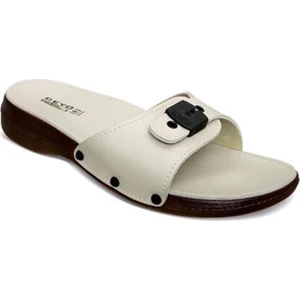 6500 Minelli  Bej Kadın Terlik