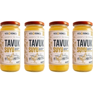 Veg&bones Tavuk Suyu 480ml 4'LÜ Paket