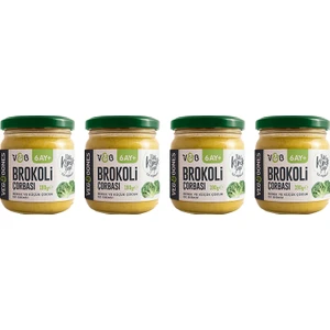 Veg&bones Brokoli Çorbası 190 gr 4'lü Paket