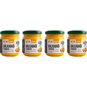 Veg&bones Balkabağı Çorbası 190 gr 4'lü Paket