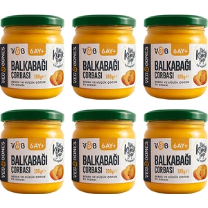 Veg&bones Balkabağı Çorbası 190 gr 6'lı Paket