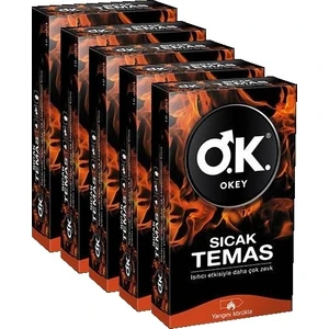 Prezervatif Sıcak Temas 50'li ( 10 x 5 )