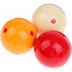 Benekli Üç Top Kalite 61,5 mm (Karambol) Bilardo Topu)
