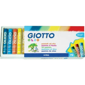 Olio - Yağlı Pastel (Silindir) 12 Renk