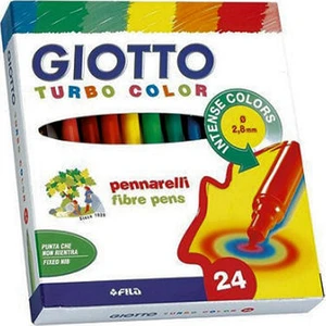 Turbo Color Keçeli Boya Kalemi 24 Renk