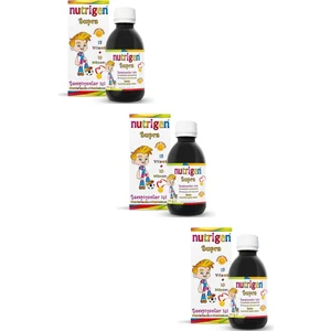 Supra Şurup 200 Ml*3 (3'lü Ekonomik Paket)