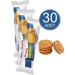 Kremalı Sandviç Bisküvi 76 gr 30 Adet