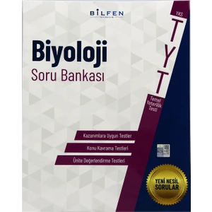 Bilfen Yayınları 12. Sınıf TYT Biyoloji Soru Bankası
