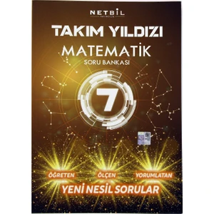 Netbil Yayıncılık 7. Sınıf Matematik Takım Yıldızı Soru Bankası