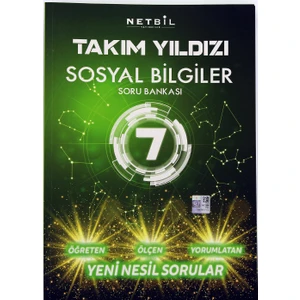 Netbil Yayıncılık 7. Sınıf Sosyal Bilgiler Takım Yıldızı Soru Bankası