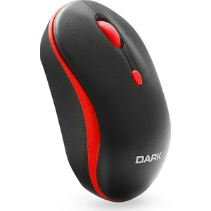 MSW100R Wireless Notebook Mouse - Kırmızı/Siyah (DK AC MSW100R)