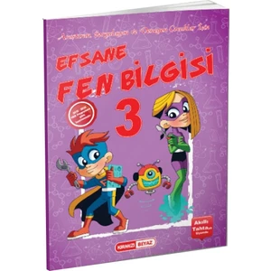 Kırmızı Beyaz Yayınlar 3 Sınıf Efsane Fen Bilgisiınları
