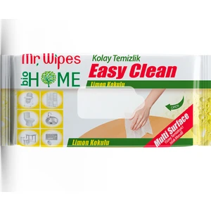 Mr. Wipes Çok Amaçlı Yüzey Temizleme Mendili - Limon