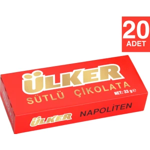 Napoliten Çikolata 33Gr x 20 Adet