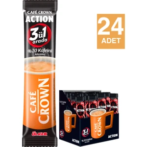 Cafe Crown 3'ü 1 Arada Action 18 gr x 24 Adet