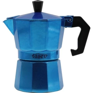 Taşev Piccolo 6 Fincan Moka Pot Mavi