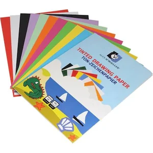 Alex Schoeller Fon Kartonu 160 g 25 x 35 cm (10 Özel Renk Dosyalı)