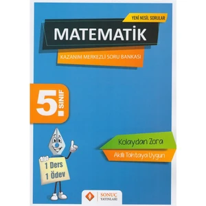Sonuç Yayınları  5.Sınıf Matematik Kazanım Merkezli Soru Bankası