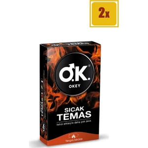 10 Adet Sıcak Temas Prezervatif 2'li Set