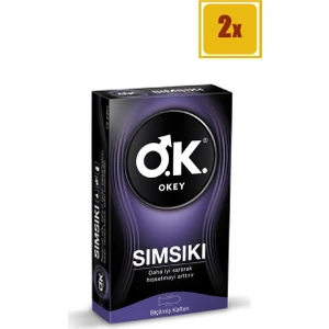 10 Adet Sımsıkı Prezervatif 2'li Set