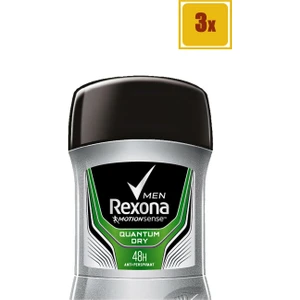 Quantum Men 50 ml Deo Stick 3'lü Set