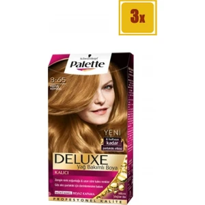 Deluxe 8/65 Kahve Köpüğü Saç Boyası 3'lü Set