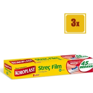 100 Mt Streç Film Kesme Bıçağı 3'lü Set