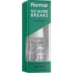 Flormar-Kırılma Karşıtı Bakım Yapan No More Breaks Oje Bazı ve Tırnak Cilası (000 Şeffaf) 8690604560509