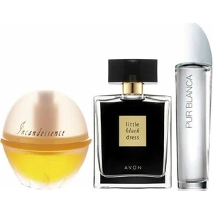 Pur Blanca Bayan Parfüm 50ml+AVON Little Black Dress Bayan Parfüm 50ml+AVON Incandessence Bayan