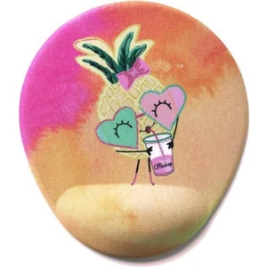 Office Küp Bilek Destekli Mouse Pad Ananas