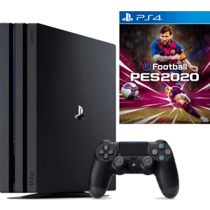 Playstation 4 Pro 1 TB Oyun Konsolu + Ps4 Pes 2020 Oyun