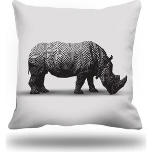 Gergedan Kırlent Kılıfı