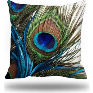 Tavuskuşu Kırlent Kılıfı