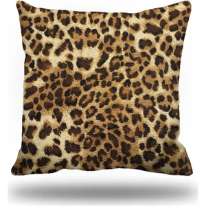 Leopar Kırlent Kılıfı