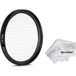 Tianya 82 mm Star Yıldız 8 Noktalı Efekt Filtre