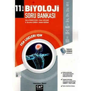 Çap Yayınları 11. Sınıf Biyoloji Fen Lisesi Soru Bankası