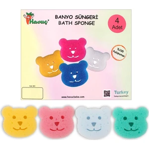 S51 Banyo Süngeri 4 Adet