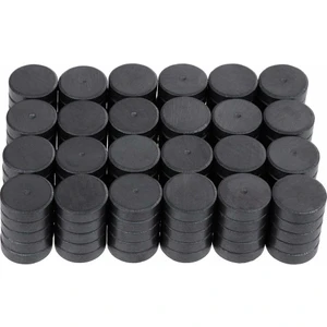 Mıknatıs Avm 15x3 mm Yuvarlak Ferrit Mıknatıs Süsleme Mıknatısı Magnet (100 Adet)